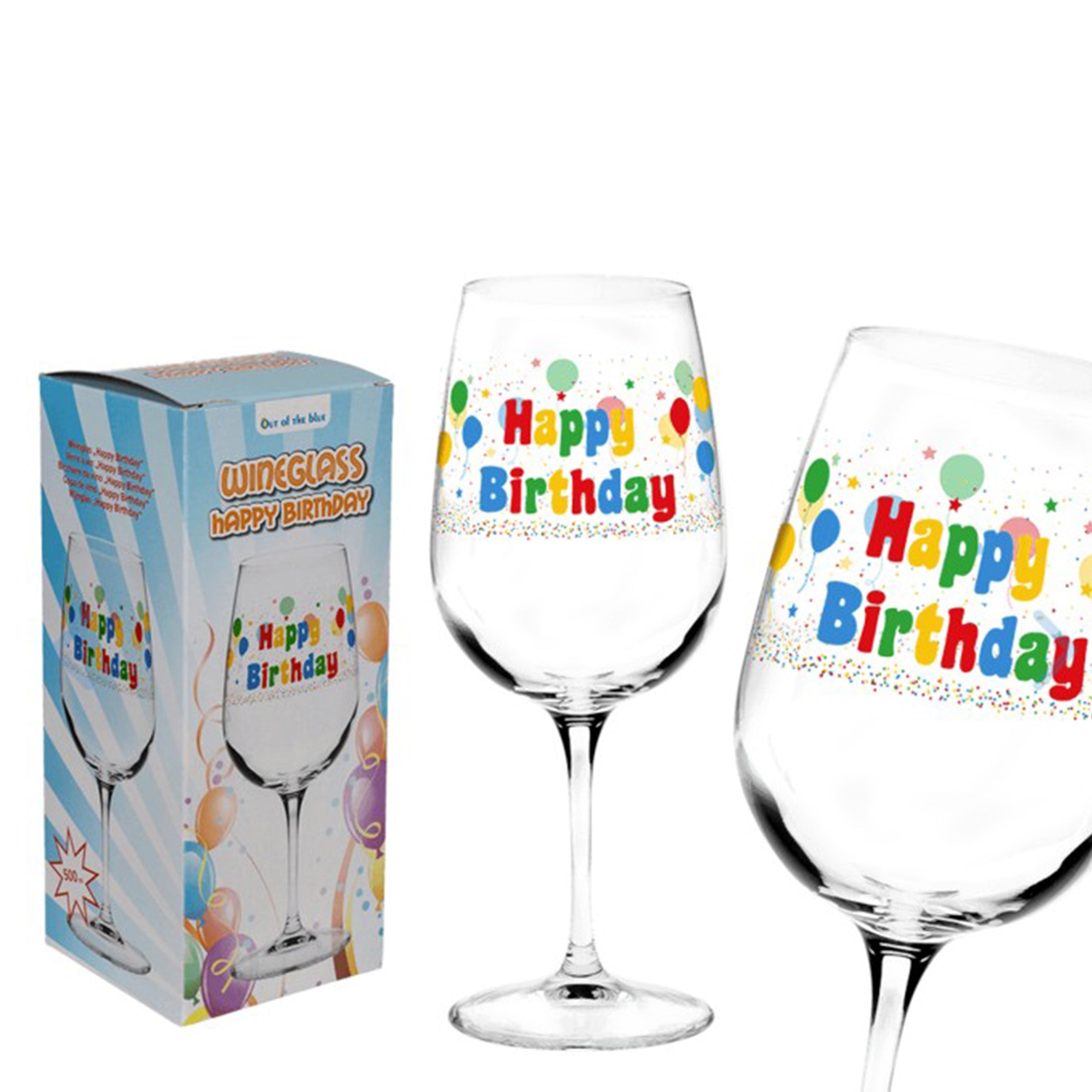 Weinglas „Happy Birthday“ – Das perfekte Geschenk zum Geburtstag