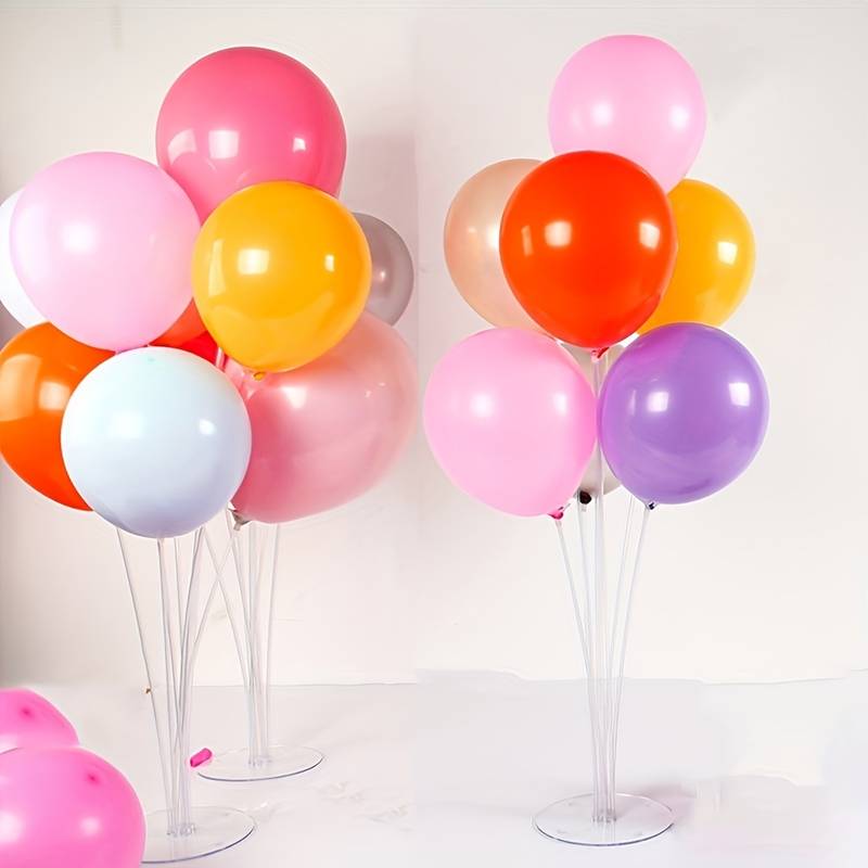 4 Stück Ständer OHNE LUFTBALLONS