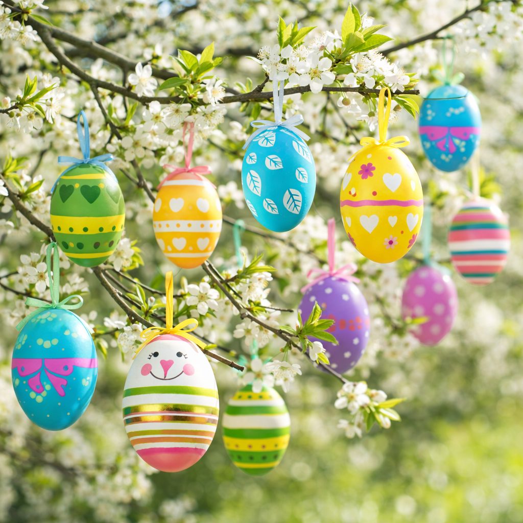 Ostereier Osterdeko Osterbaum Ostern