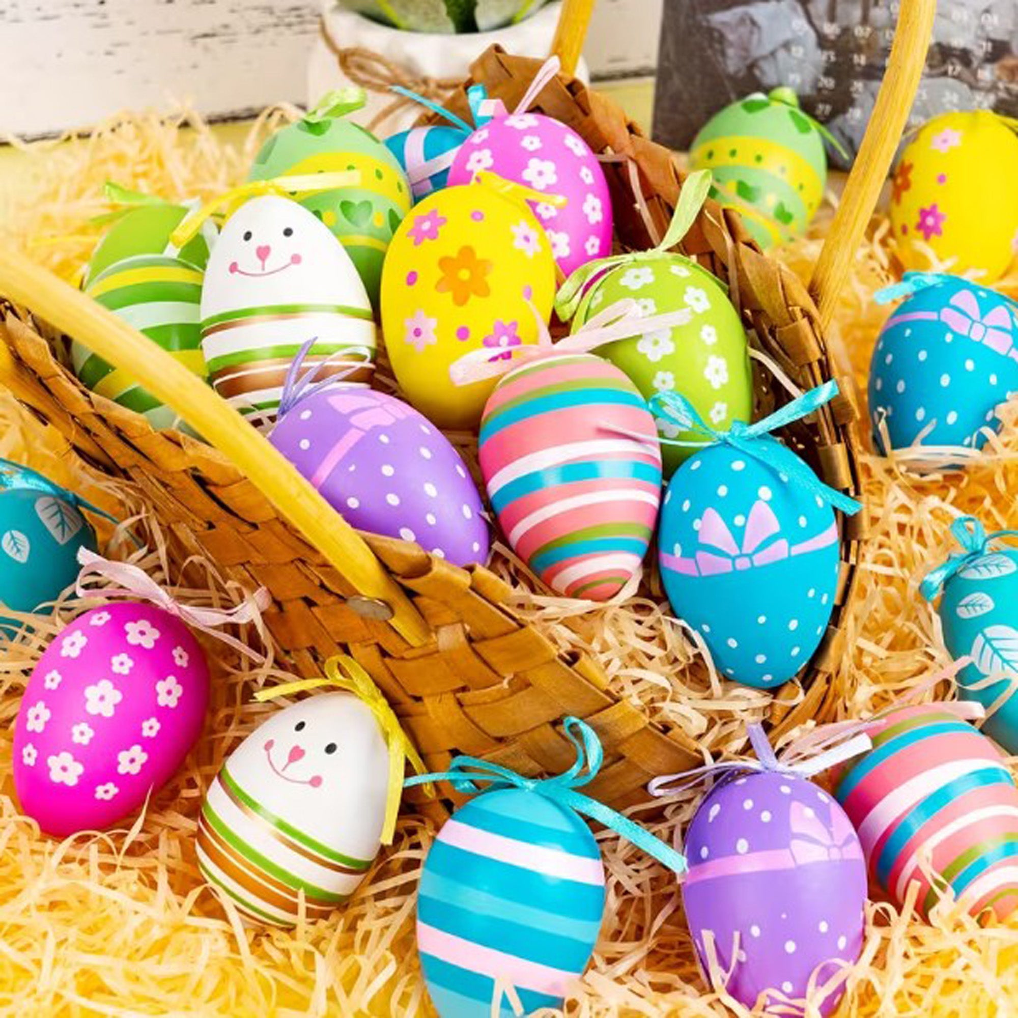 Ostereier Osterdeko Osterbaum Ostern