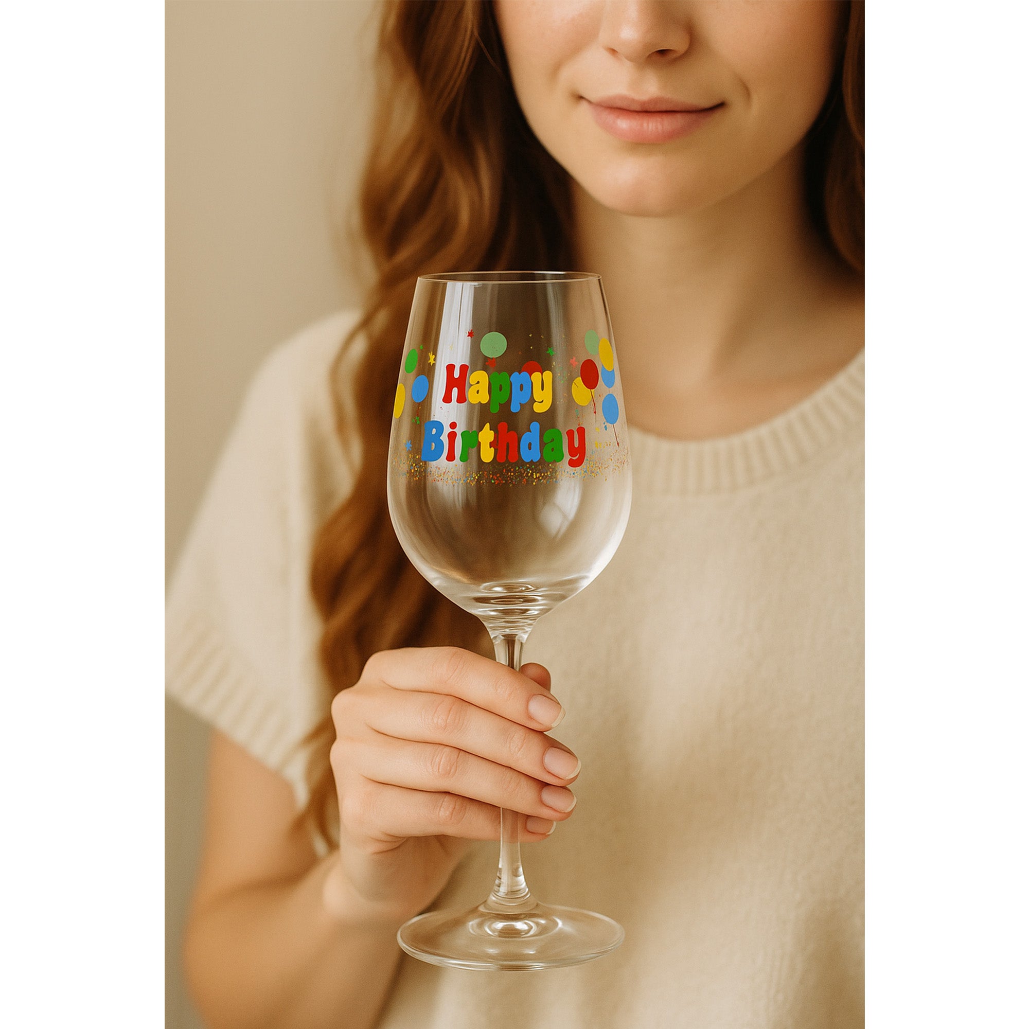 Weinglas „Happy Birthday“ – Das perfekte Geschenk zum Geburtstag