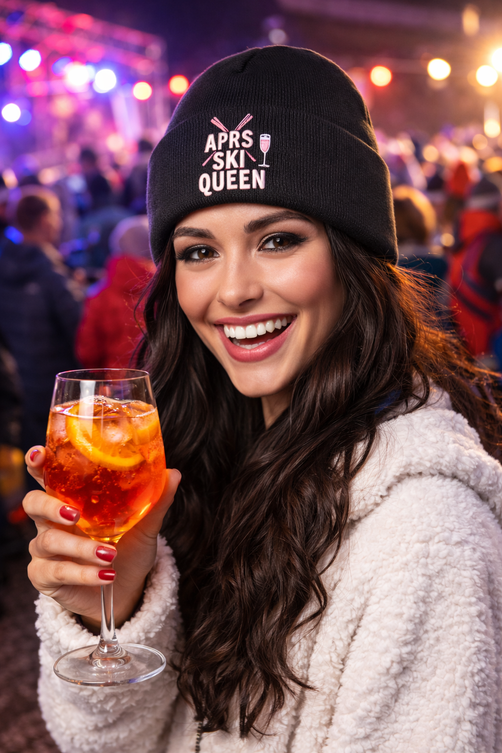 Apresski Skiqueen Skifahrer 