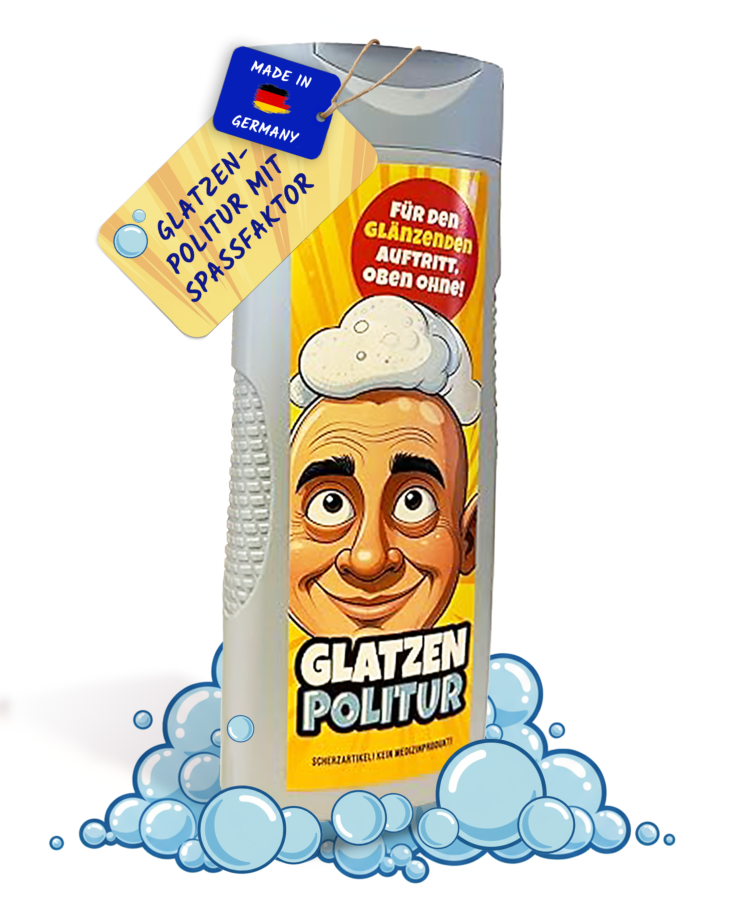 GlatzenPolitur - Das legendäre Männerduschgel