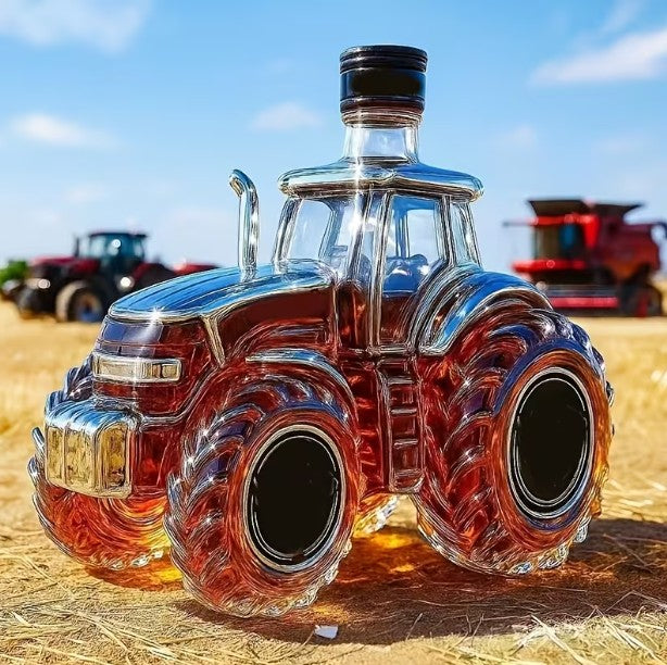 Geschenk Männergeschenk Traktor Schnapsglas Dekanter Karaffe