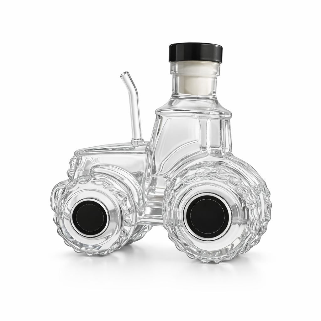 Geschenk Männergeschenk Traktor Schnapsglas Dekanter Karaffe