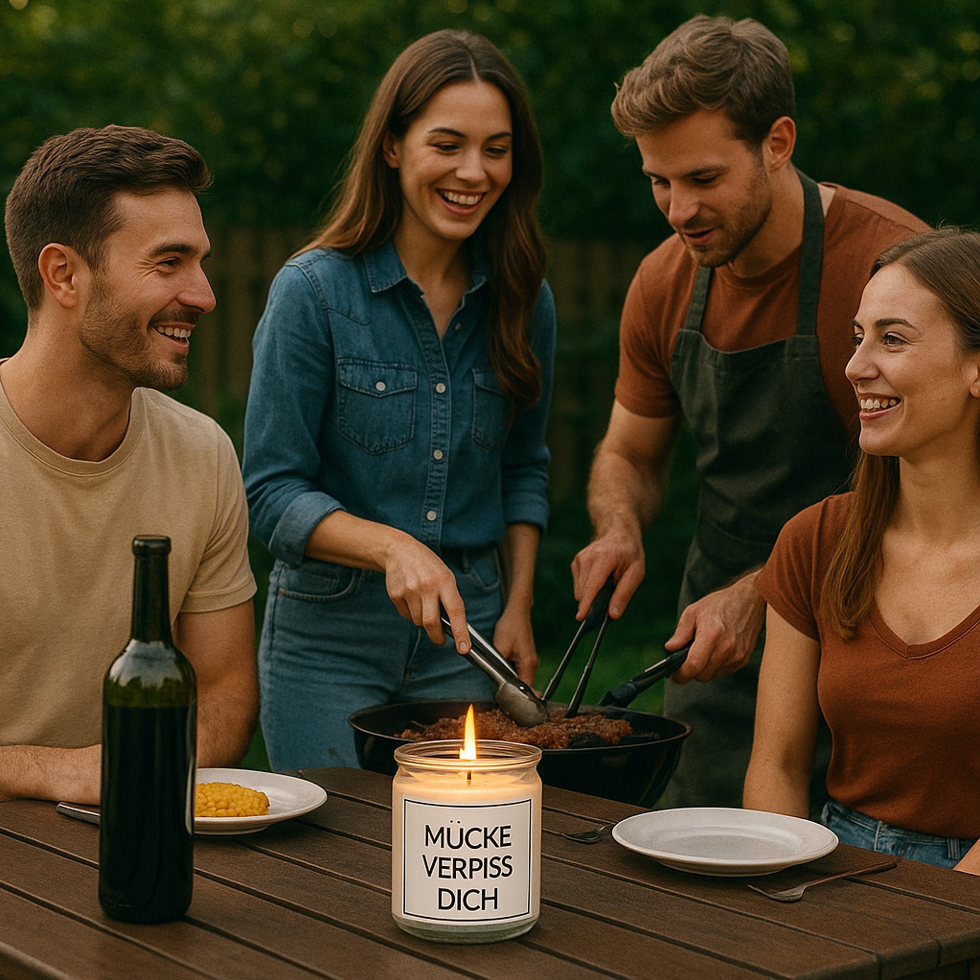 Kerze-Geschenk-Geschenkidee-lustiger Spruch-Grillparty