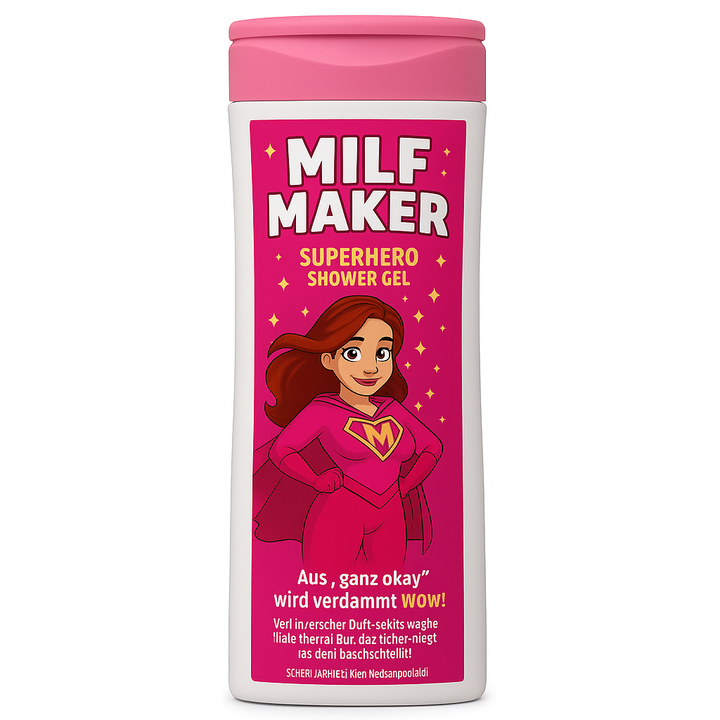 Milfmaker Duschgel Shampoo Frauen Geschenk Lustig