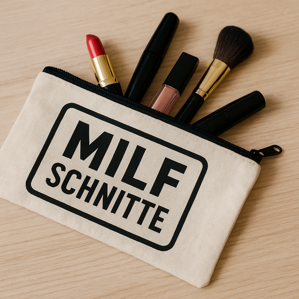 Milfschnitte Tasche Kosmetiktasche Geschenkidee