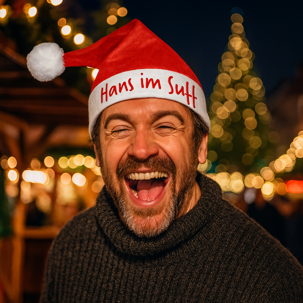 Nikolausmuetze Weihnachten WInter lustige Muetzen 