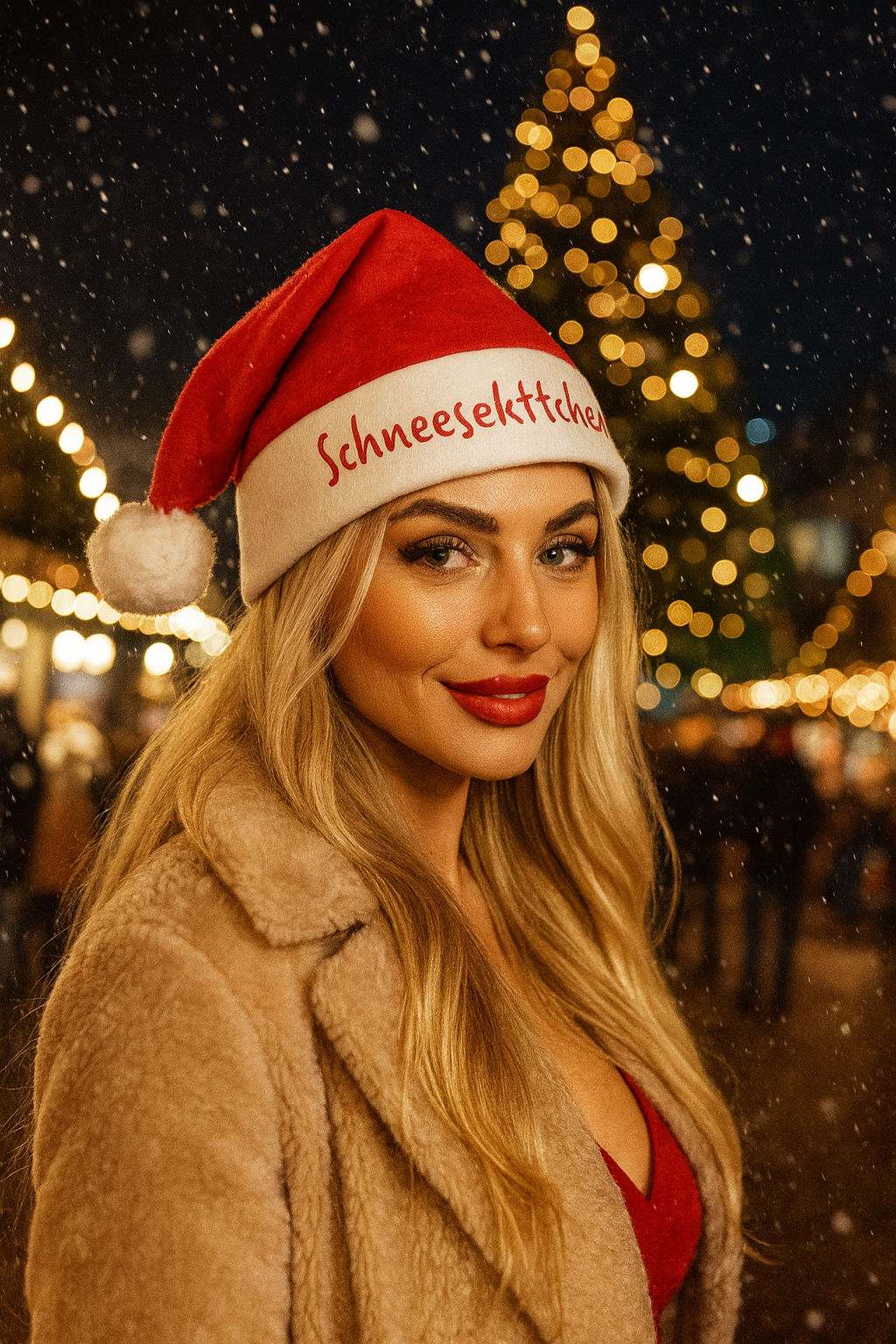 Nikolausmuetze Weihnachten WInter lustige Muetzen 