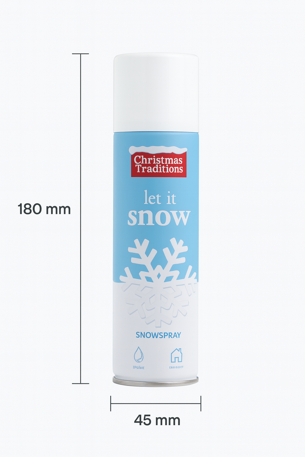 Schneespray Deko Winter Weihnachten 