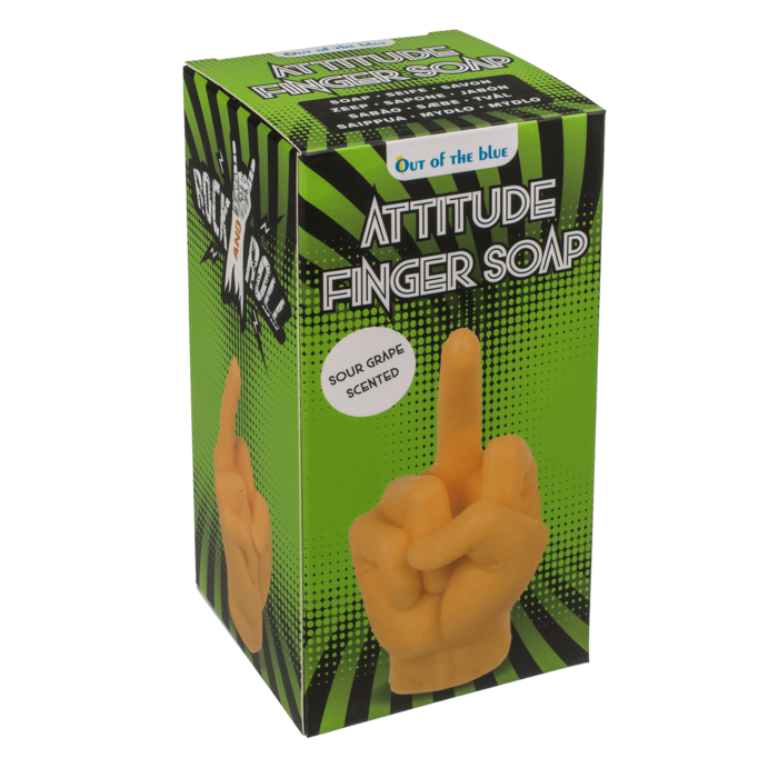 Handseife Mittelfinger – frech, duftend & einfach genial