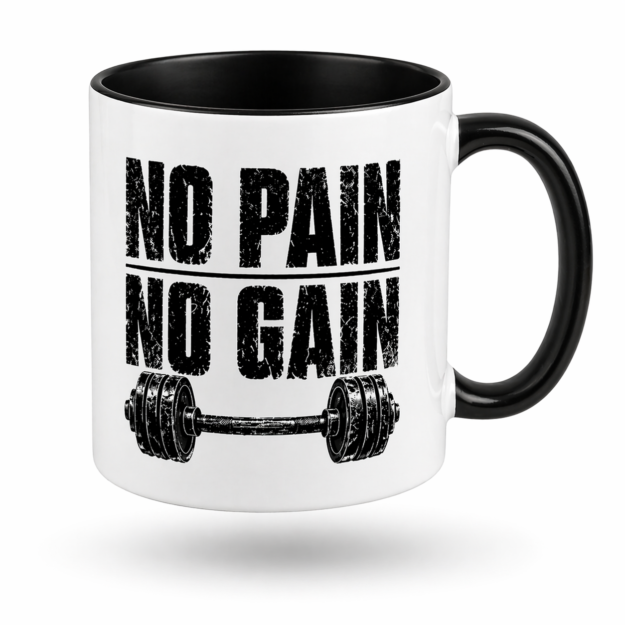 No Pain No Gain Tasse | Fitness Geschenk Gym