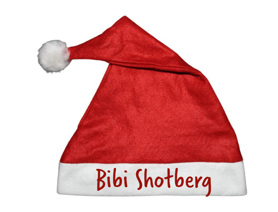 Weihnachtsmütze mit Spruch | Nikolausmütze | Weihnachtsmarkt