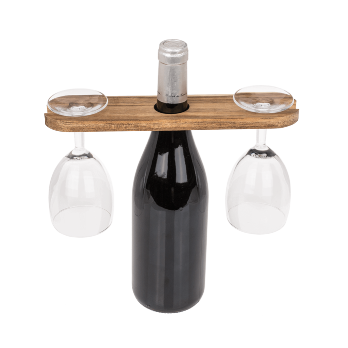 Weinglashalter für Rotwein und Weißwein