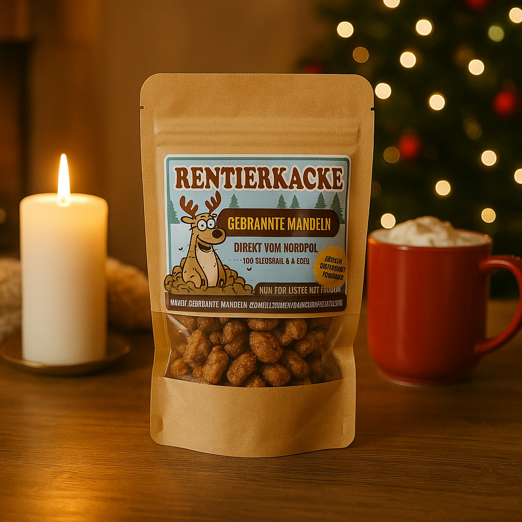 gebrannte Mandeln Rentierkacke Weihnachtsmarkt Mandeln
