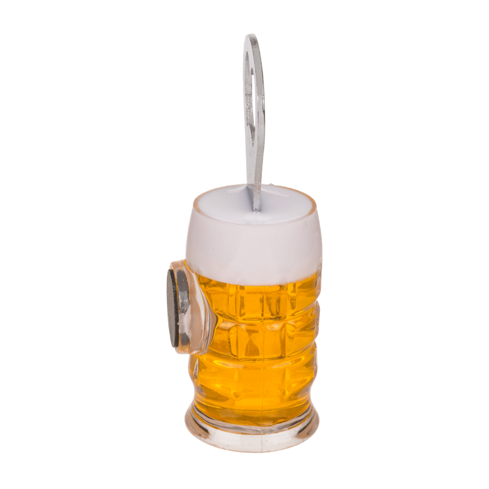Flaschenöffner Bierglas Magnet Maßkrug Bierkrug